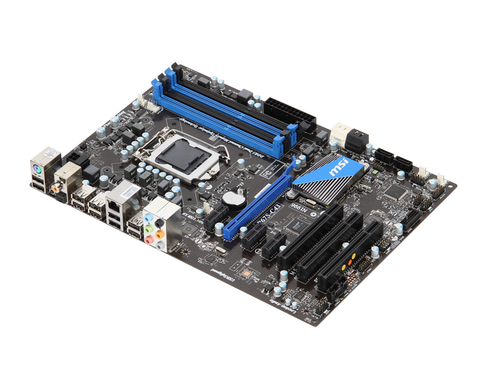 MSI P67S-C43 motherboard LGA 1155 (Socket H2) ATX – image 2