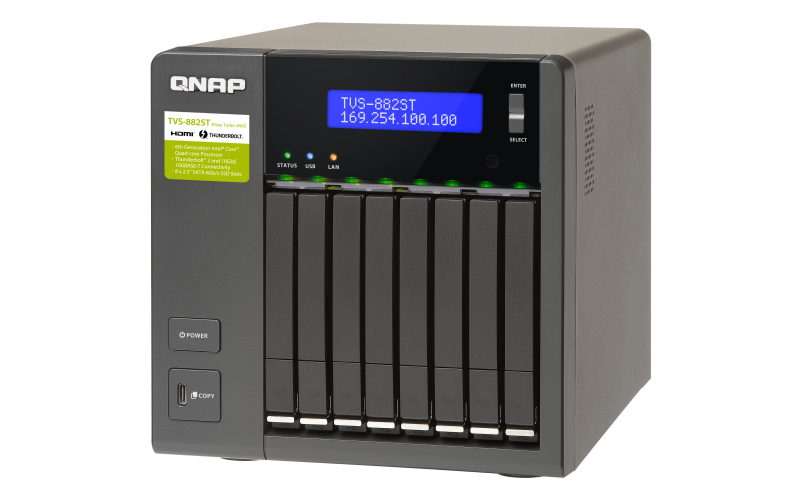 QNAP TVS-882ST NAS Desktop Intel® Core™ i5 i5-6442EQ – image 8