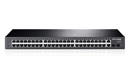 TP-Link TL-SL2452 network switch Managed L2 Gigabit Ethernet (10/100/1000) Black