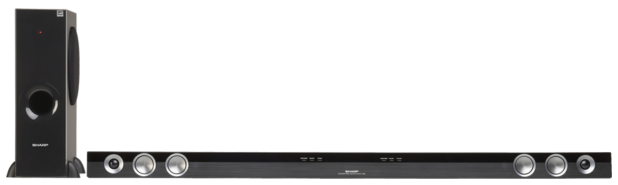 Sharp HT-SB602 soundbar speaker Black 2.1 channels – image 1