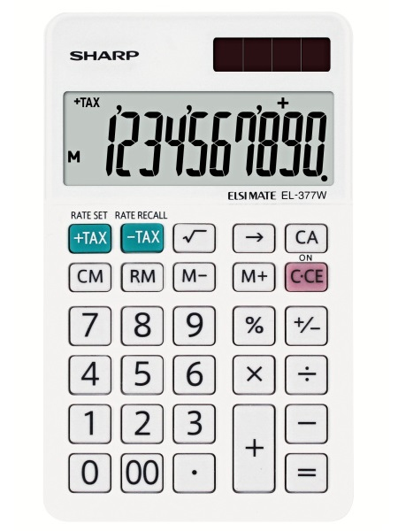 EL-377W calculator Desktop Financial White