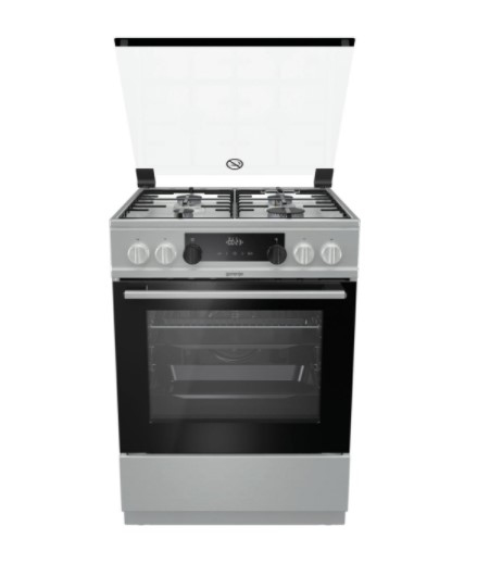 Gorenje K634XH Freestanding cooker Electric Gas Stainless steel – image 1