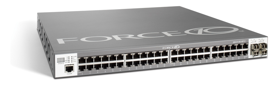 Dell Force10 S50V-FTOS-PoE Managed L2/L3 Gigabit Ethernet (10/100/1000) Power over Ethernet (PoE) 1U Silver