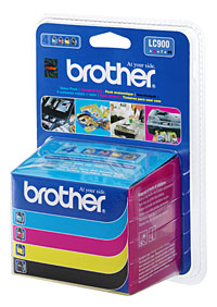 Brother LC-900 Ink Cartridge & BP61GLP Photo Paper