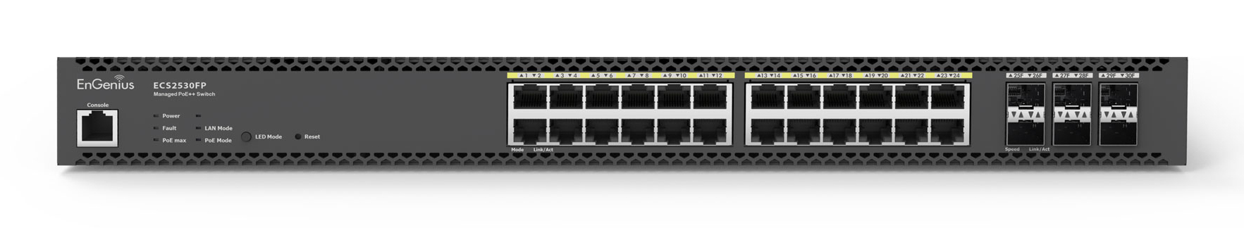 EnGenius Cloud Managed Switch 24-port Multi-GbE PoE.af/at/bt – image 2