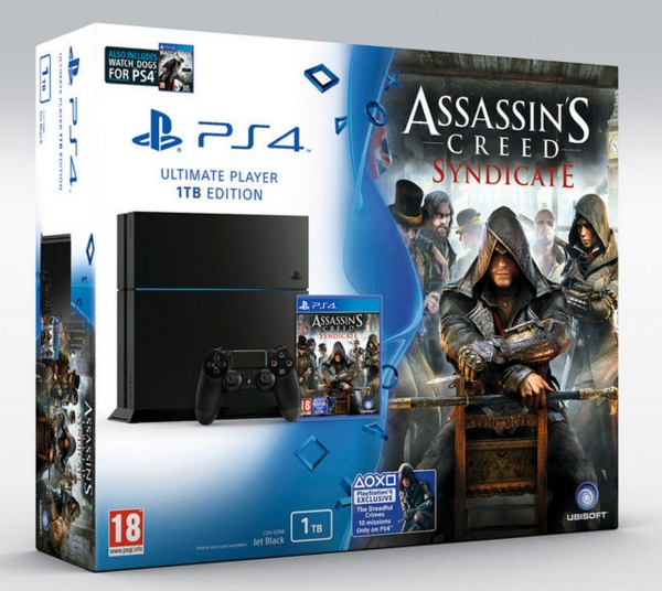 Sony Interactive Entertainment PlayStation 4 1TB + Assassin’s Creed Syndicate + Watch Dogs – image 2