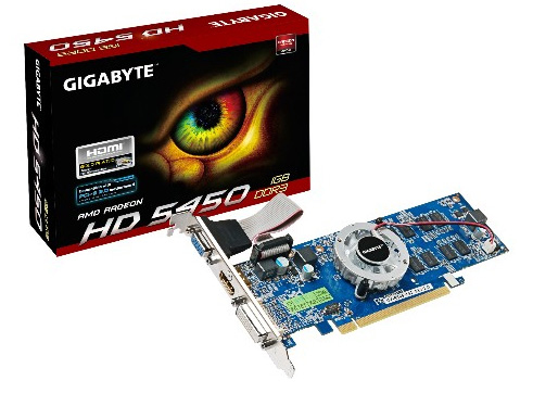 GIGABYTE GV-R545-1GI graphics card AMD Radeon HD5450 – image 2