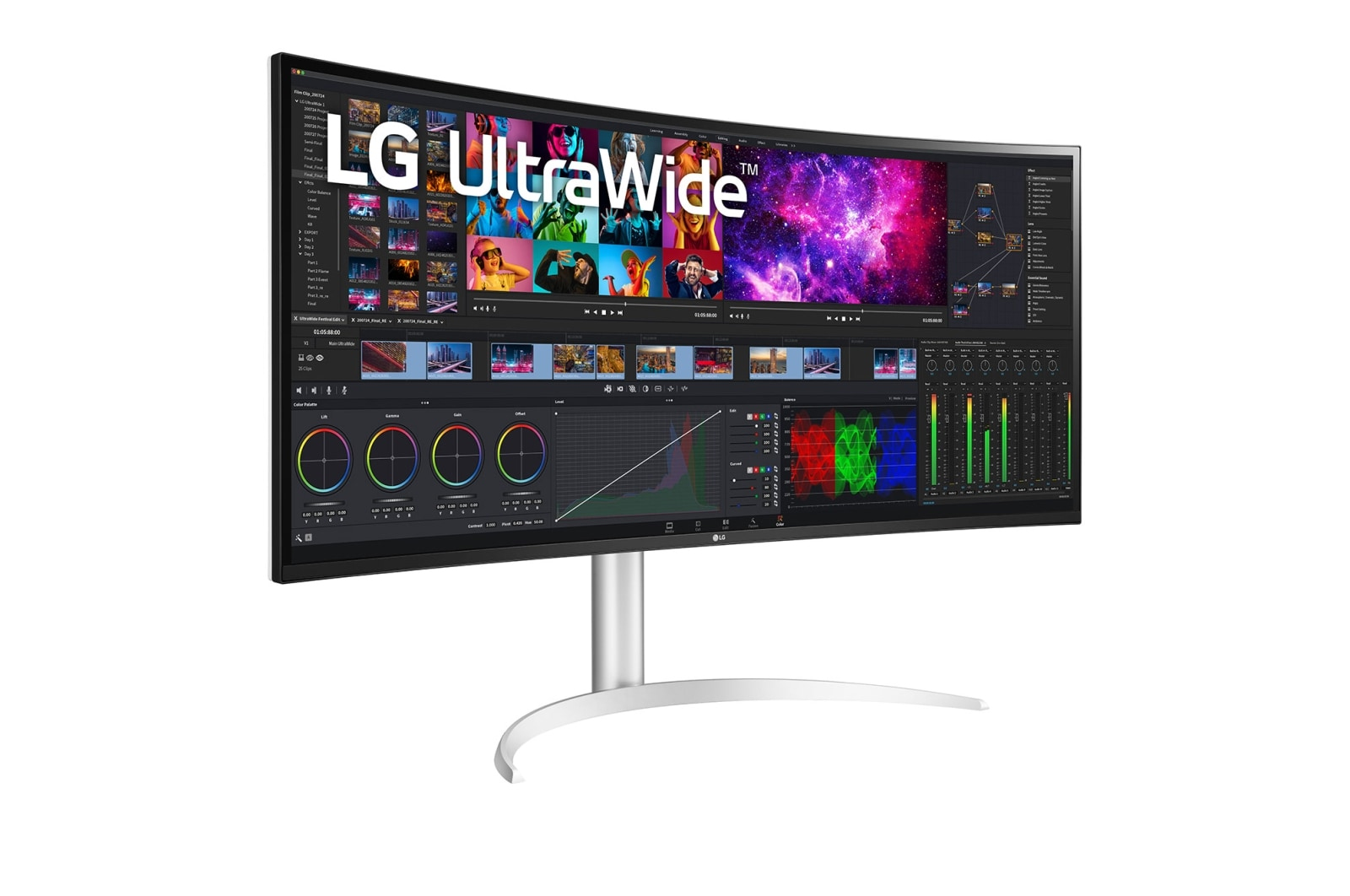 LG 40WP95C-W computer monitor – image 4