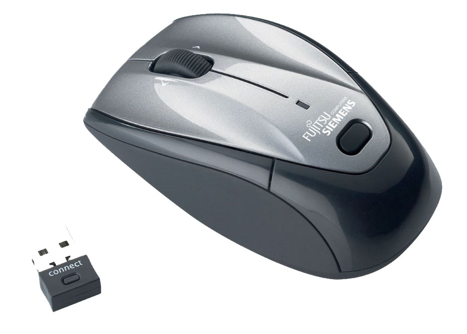 Fujitsu WI600 mouse RF Wireless Laser 1600 DPI