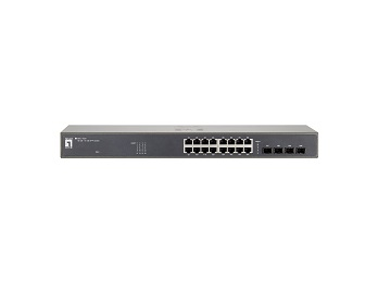 LevelOne 16 GE + 4 GE SFP Switch – image 3