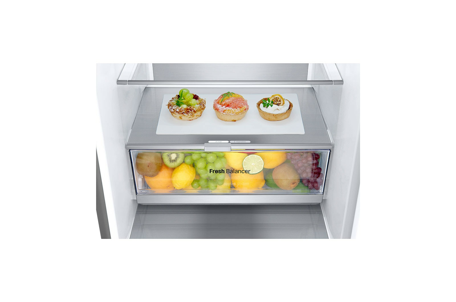LG GBV7280BPY combi-fridge Freestanding – image 5