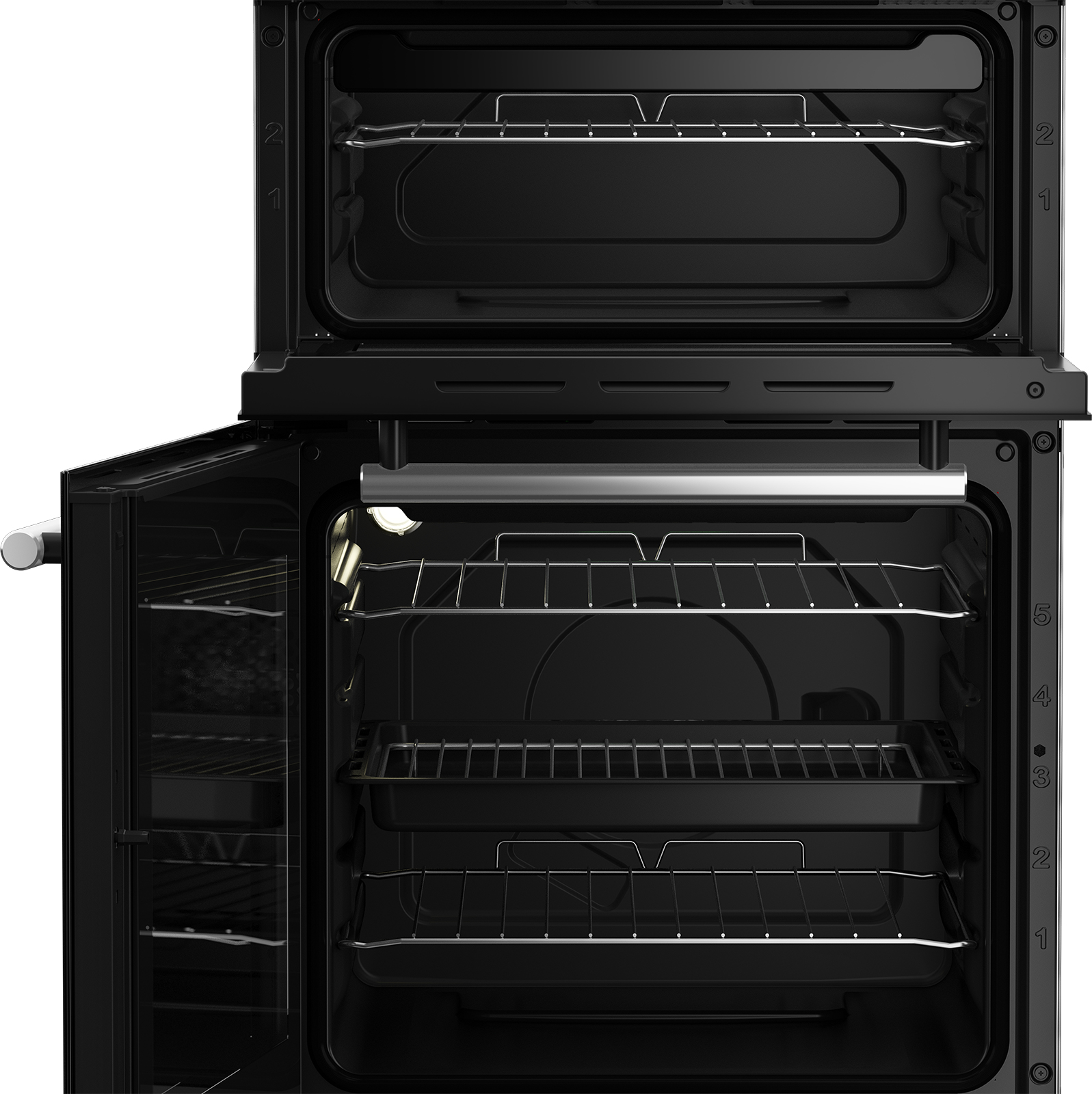 Flavel MLB71NDS cooker Freestanding cooker Gas Silver – image 4