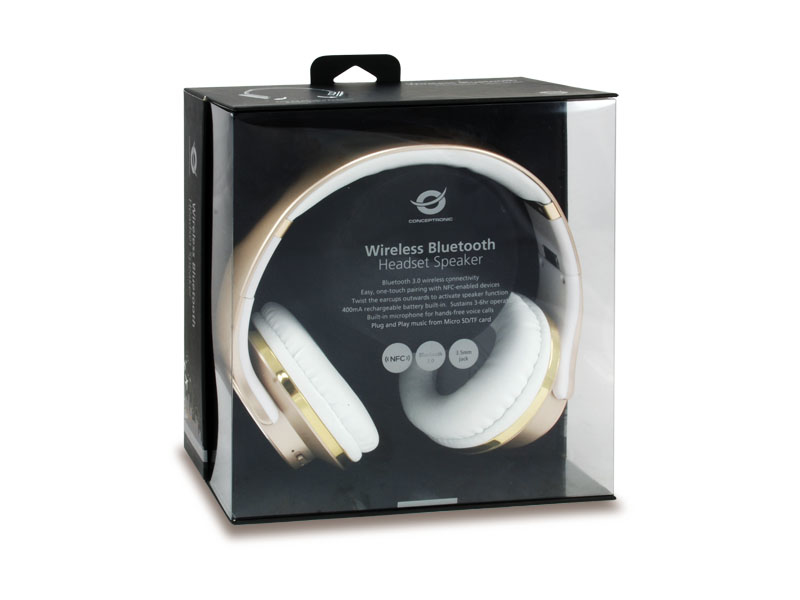 Conceptronic Wireless Bluetooth Headset Speaker – image 5