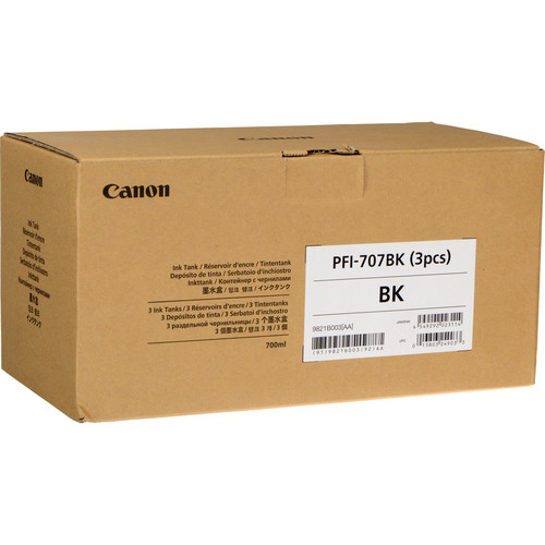 Canon PFI-707BK ink cartridge Original Black