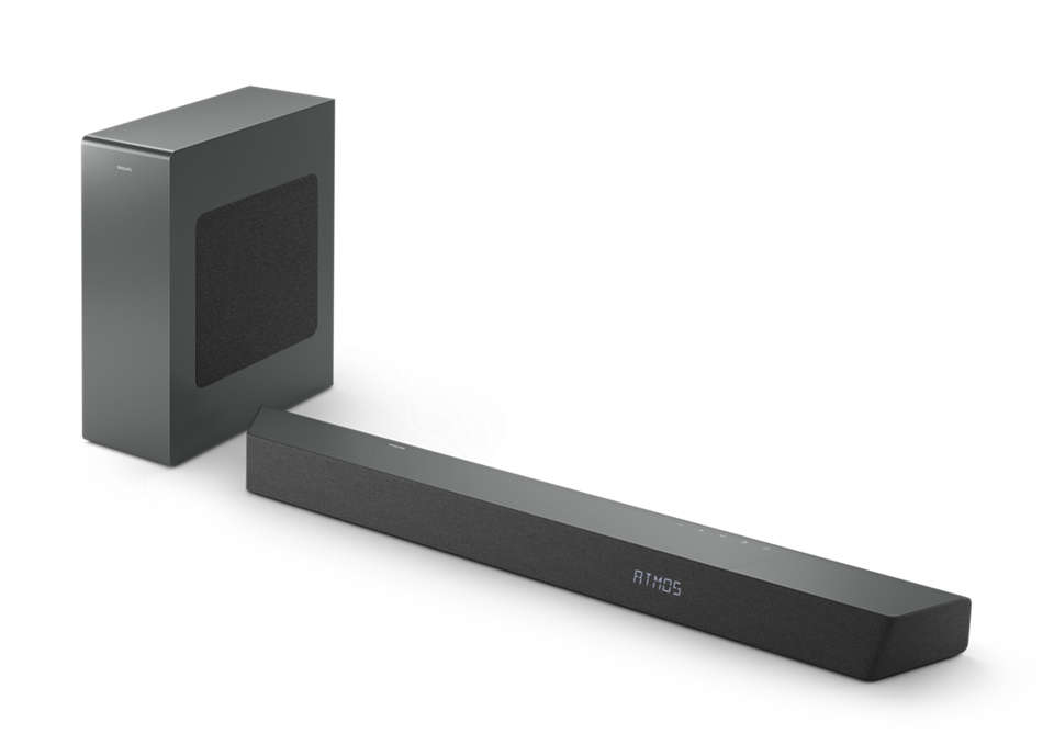 Philips TAB8507B/37 soundbar speaker Anthracite 3.1 channels – image 3