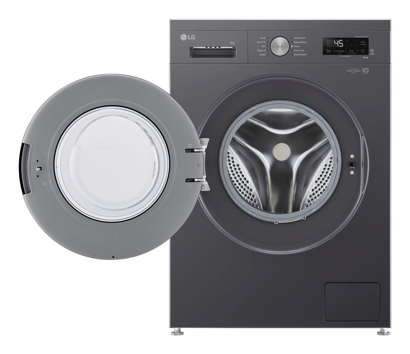 LG F4NX1009NMB washing machine Front-load – image 2