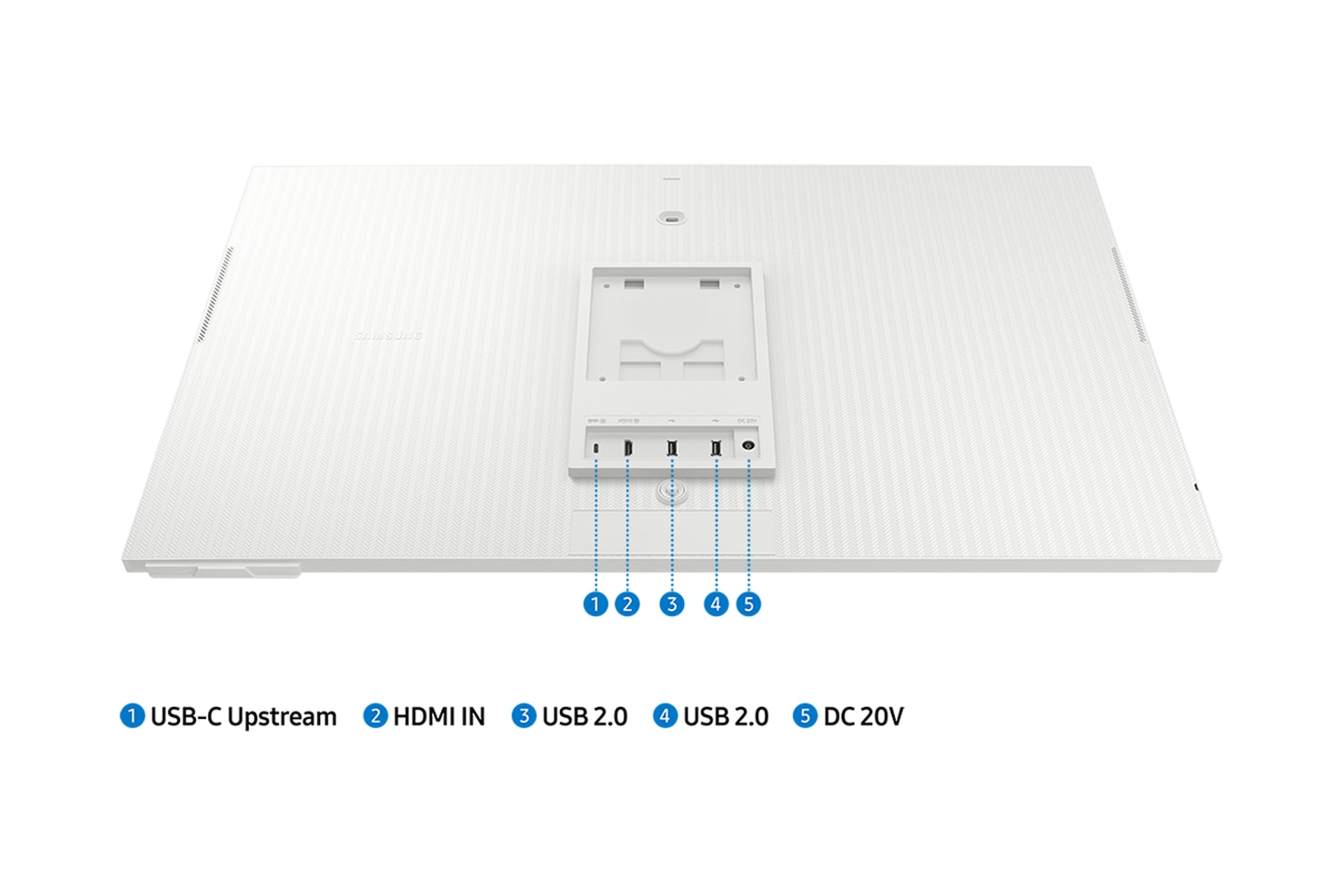 Samsung 32" M80D UHD White Smart Monitor with Speakers and Remote – image 8