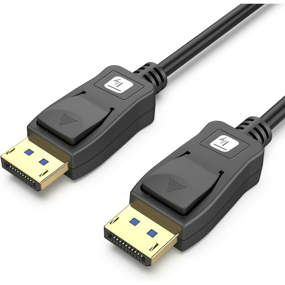 Techly ICOC-DSP-A21-010 cavo DisplayPort 1 m Nero