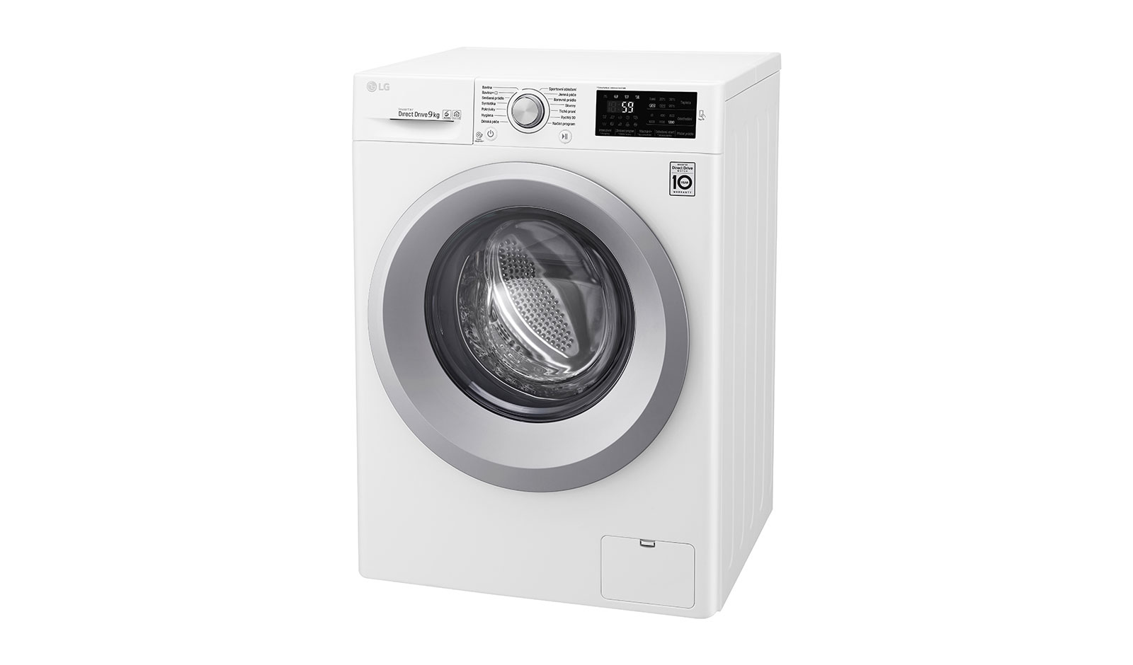 LG F4TURBO9S washer dryer Freestanding Front-load White – image 4