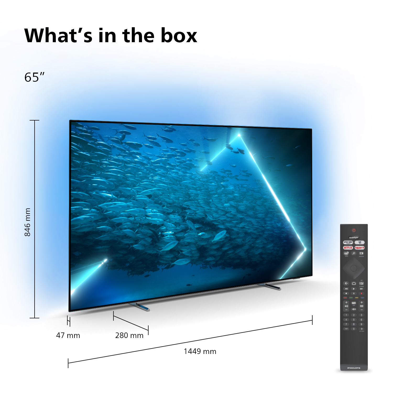 Philips OLED 65OLED707 4K UHD OLED Android TV – image 6