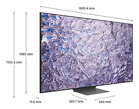 Samsung QE85QN800CTXXH TV 2.16 m (85") 8K Ultra HD Smart TV Wi-Fi Black – image 9