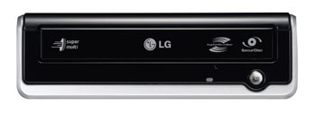 LG GSA-E60L optical disc drive Black