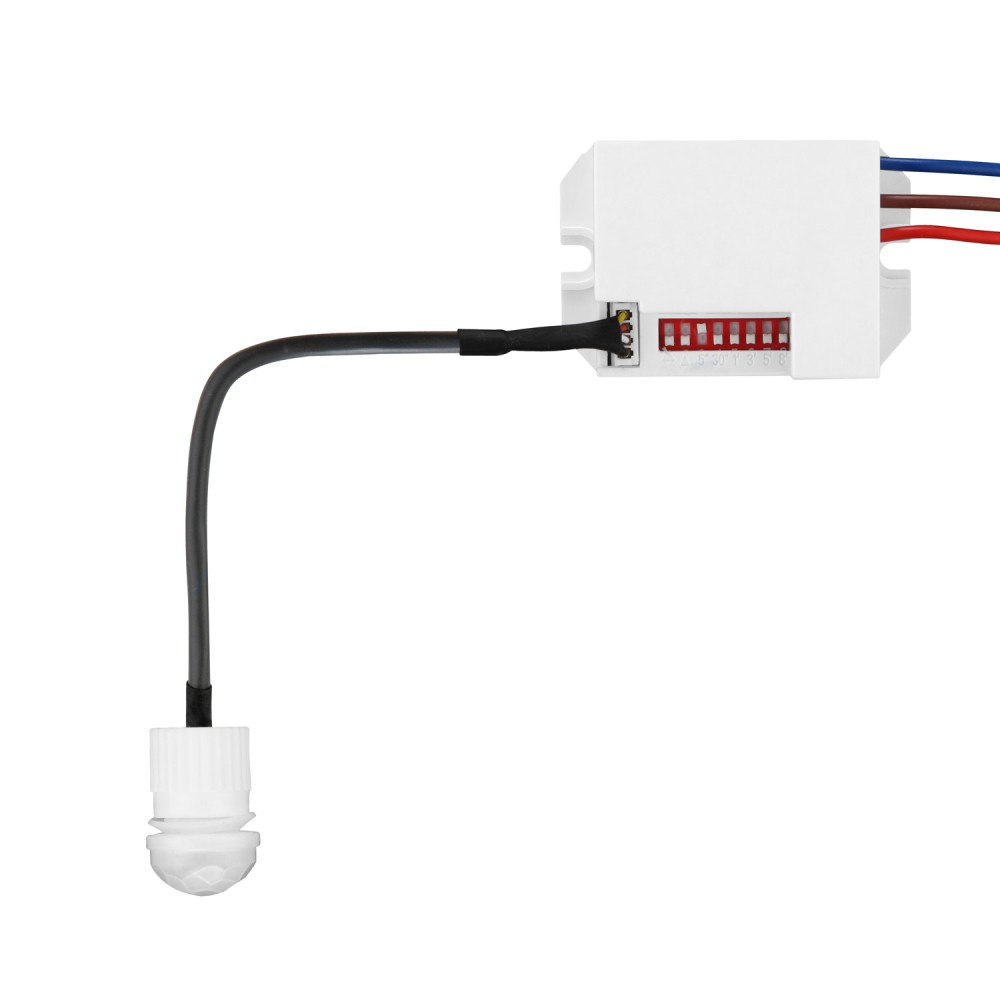 Techly I-LIGHT-SNR10TY motion detector Passive infrared (PIR) sensor Wired Ceiling/wall White – image 1