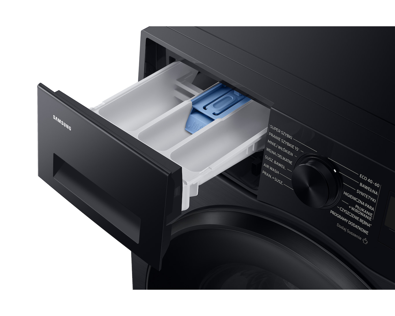 Samsung WD90DG5G34BBEO washer dryer Freestanding Front-load Black – image 9