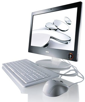 BenQ i91 47 cm (18.5") 1366 x 768 pixels 1 GB DDR3-SDRAM 160 GB AMD Radeon Xpress X1200 White – image 4