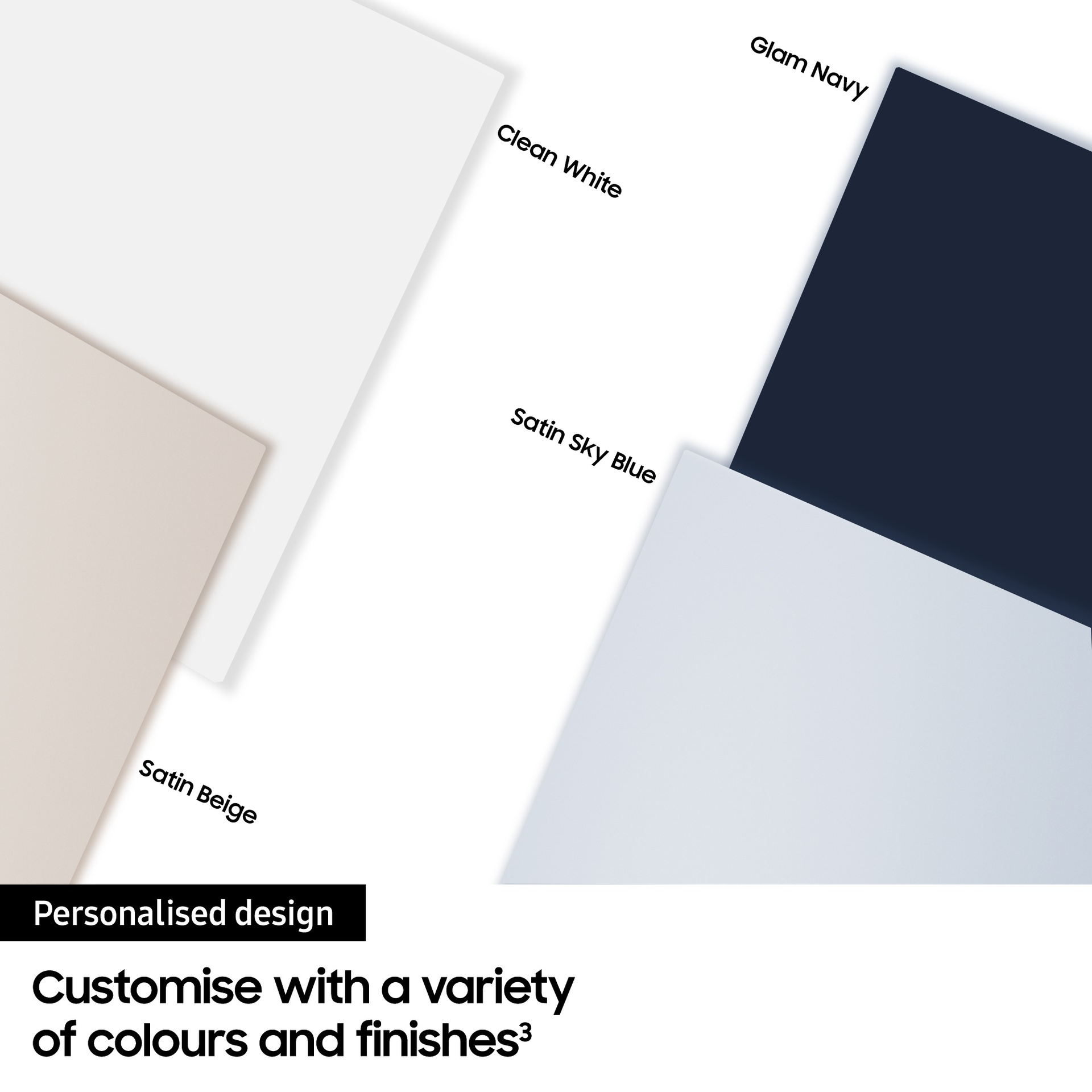 Samsung Bespoke F-BSNFGPCWB Classic Fridge Freezer with SpaceMax™ Technology - Glam Peach – image 2