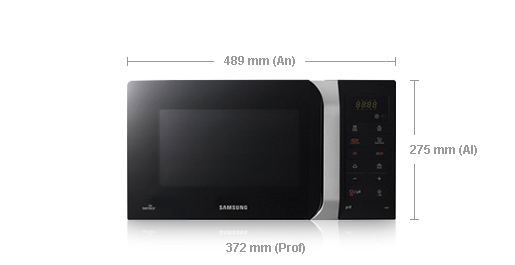 Samsung GS89F-S microwave Black – image 3