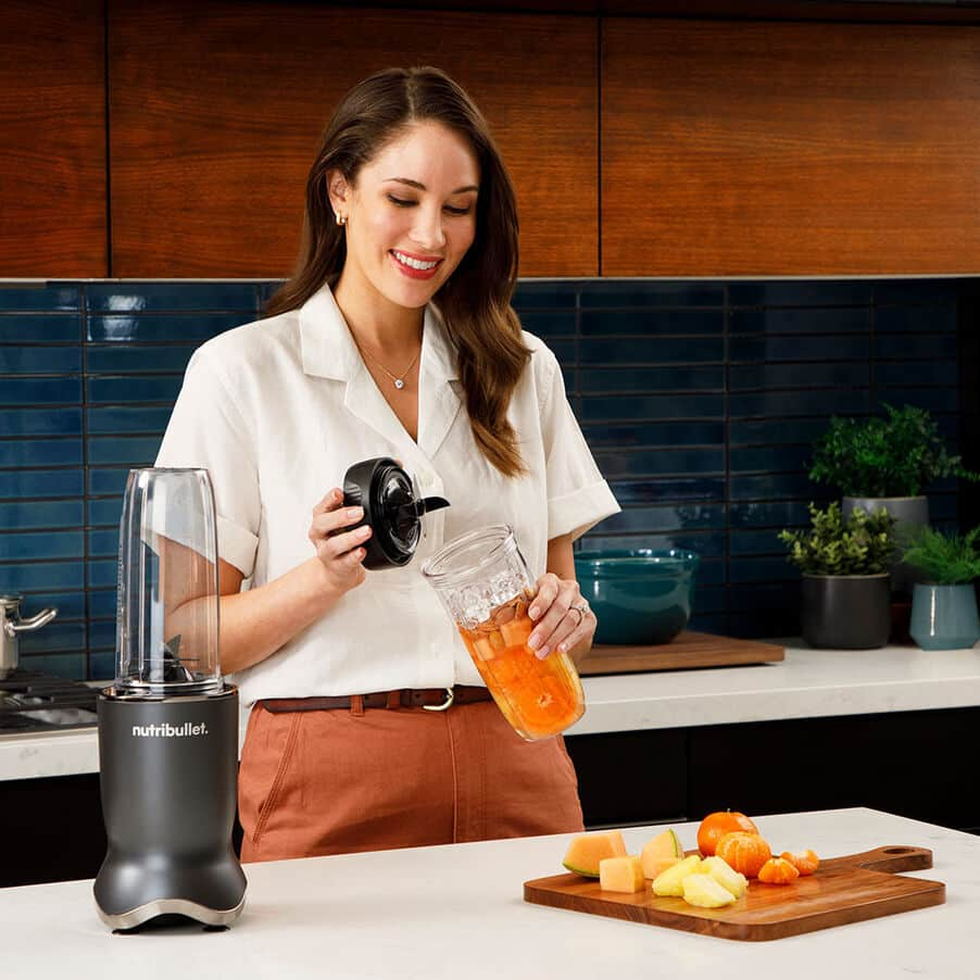 NutriBullet NB1206DGCC 0.9 L Tabletop blender 1200 W Metallic, Transparent – image 7