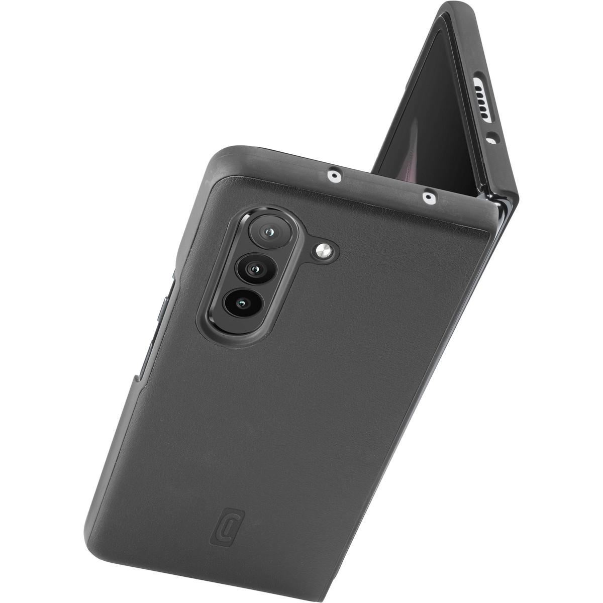Cellularline Fit Duo - Galaxy Z Fold5 Rigid, leather-like two-piece housing – image 3