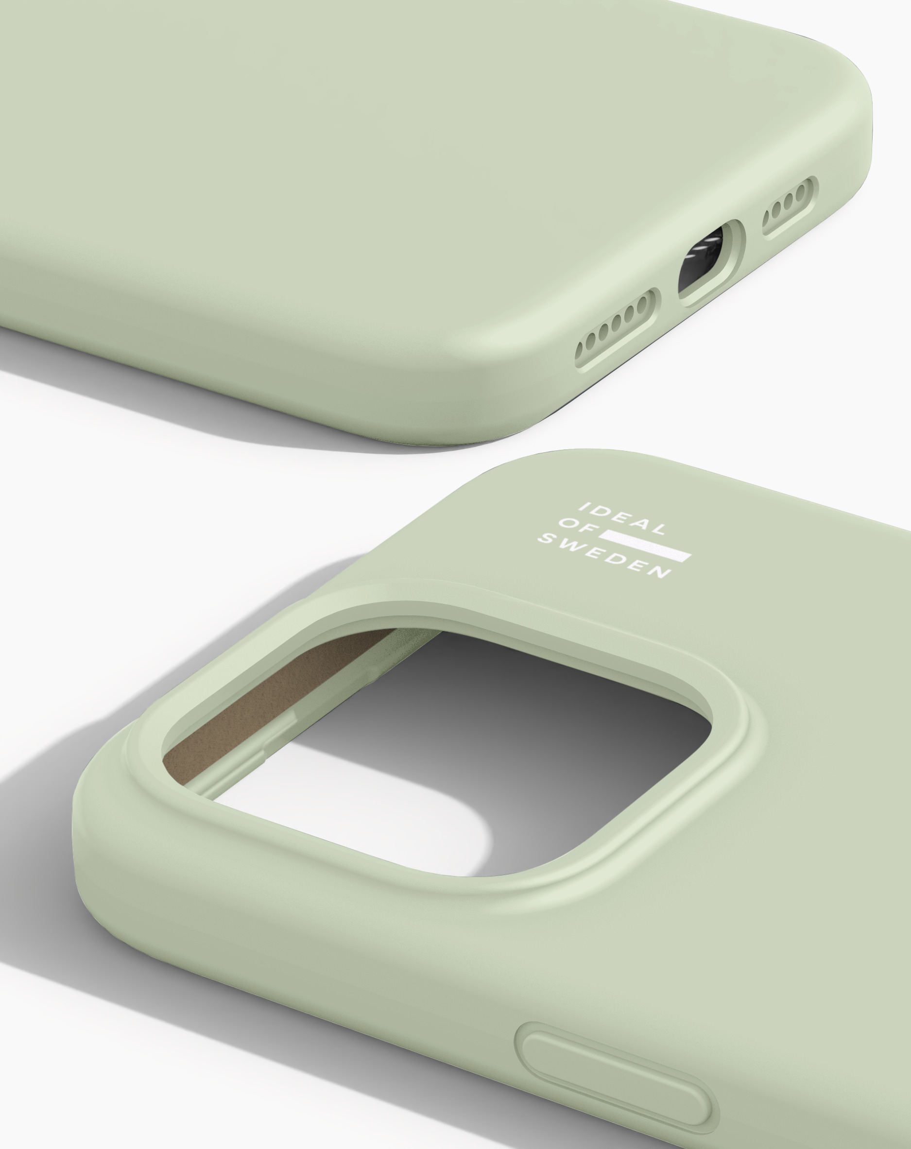 iDeal of Sweden Silicone Case MagSafe iPhone 15 Pro Max Sage Green – image 2
