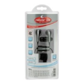 Cellularline AUSTEREOK750 Headset Wired Black, Silver