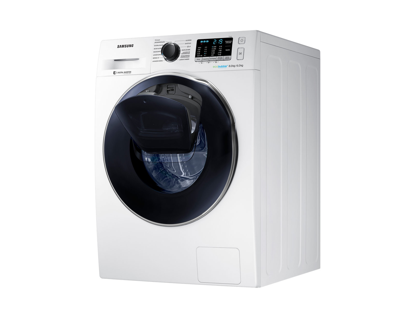Samsung WD80K5B10OW washer dryer Freestanding Front-load White – image 8