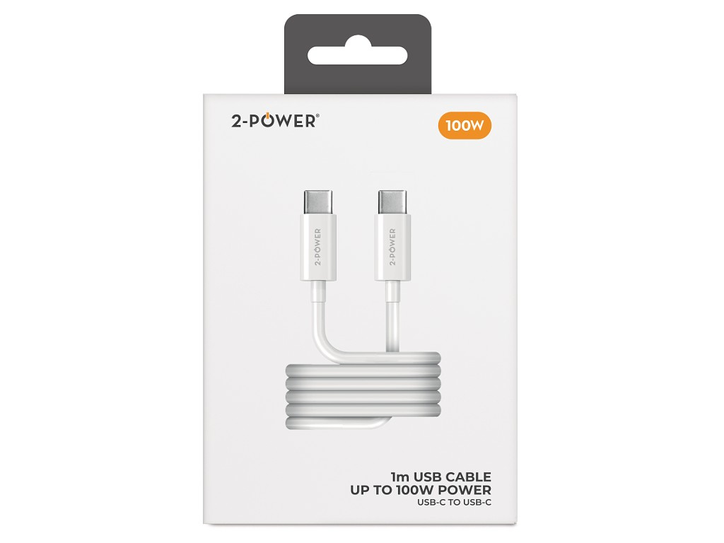 2-Power 2PUC1M05W mobile device charger White – image 2