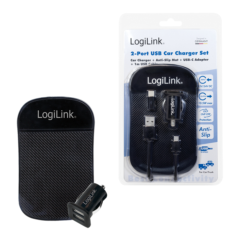 LogiLink PA0204 mobile device charger Universal Black Cigar lighter Indoor – image 9