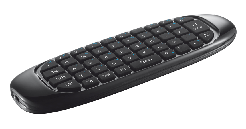 Trust Wireless Keyboard & Mouse for TV, PC, PS & Media Player