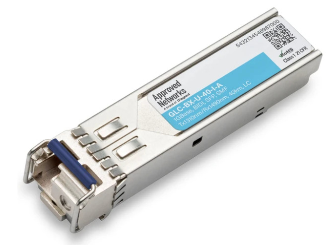 Legrand GLC-BX-U-40-I-A network transceiver module Fiber optic 1000 Mbit/s SFP 1310 nm