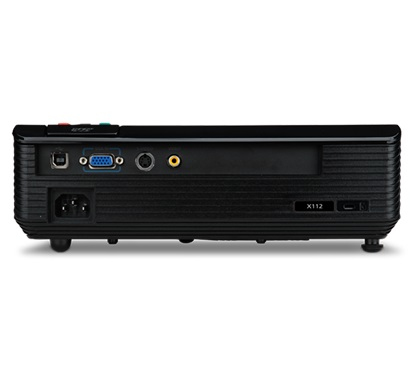 Acer Value X112 Standard throw projector 2700 ANSI lumens DLP SVGA (800x600) Black – image 3