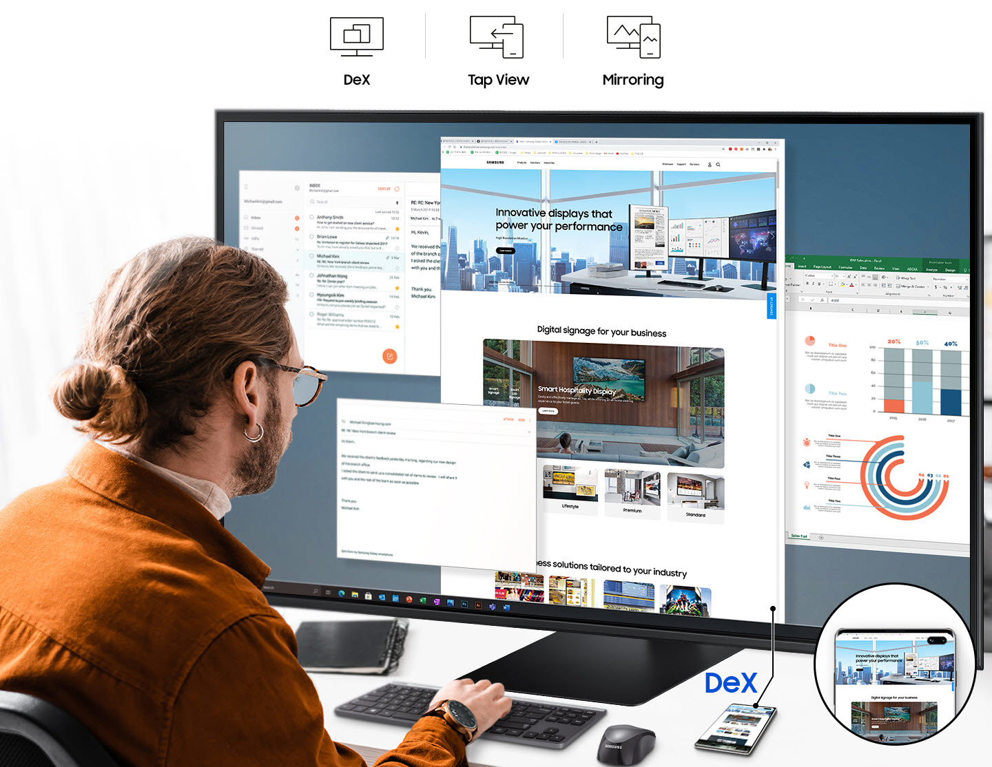 Samsung LS43AM700UU computer monitor – image 6