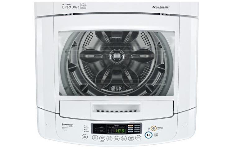 LG WT1001CW washing machine Top-load 1100 RPM White – image 3