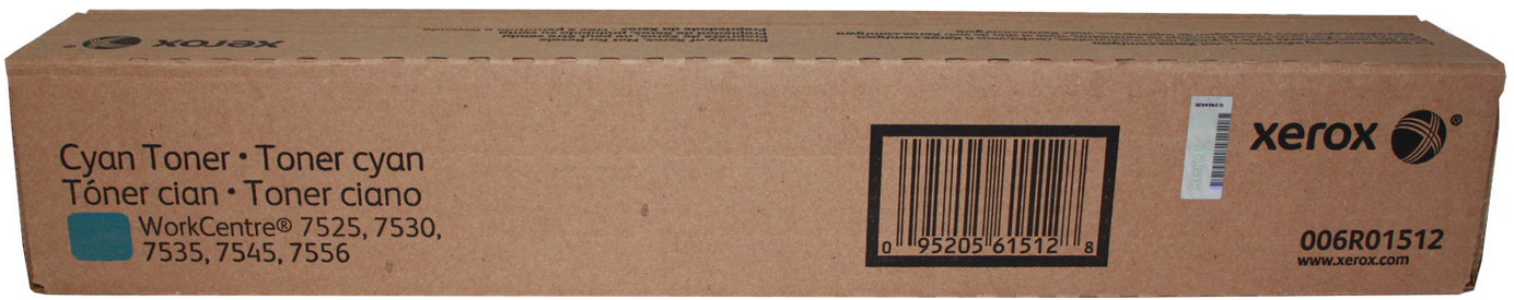 Xerox 006R01512 toner cartridge 1 pc(s) Original Cyan