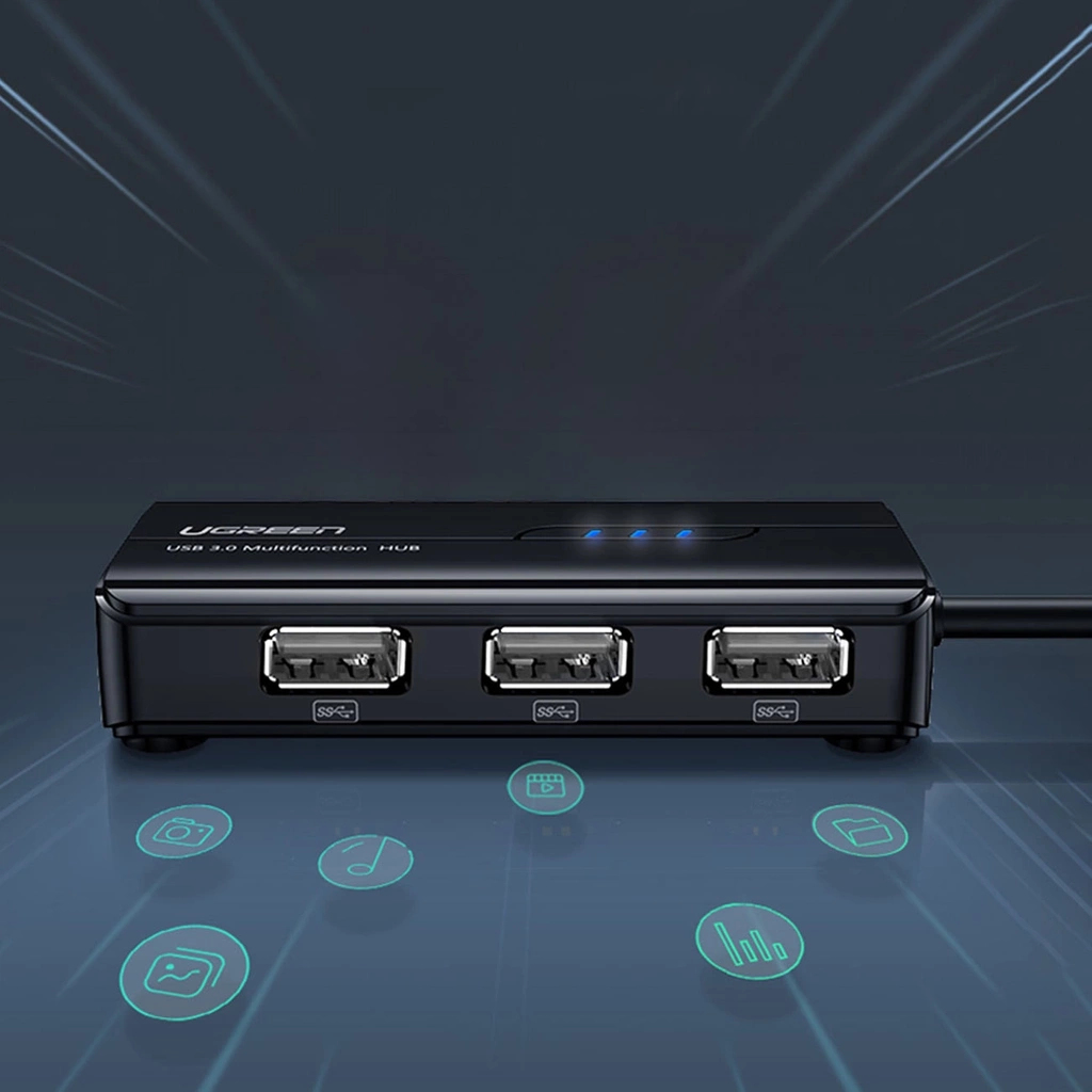 Ugreen 20264 USB 2.0 Micro-A 480 Mbit/s Black – image 8