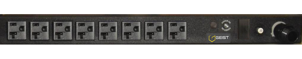 Vertiv Geist NSVLN080-102S20TL power distribution unit (PDU) 8 AC outlet(s) 0U Black