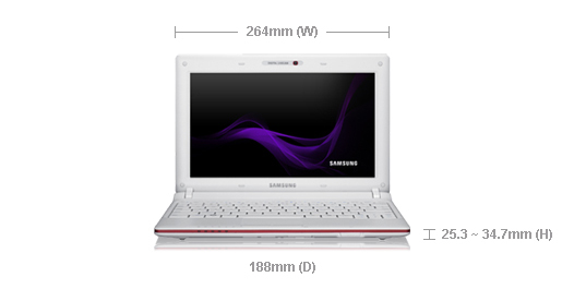 Samsung N150-JP07 Intel Atom® N450 Netbook – image 8