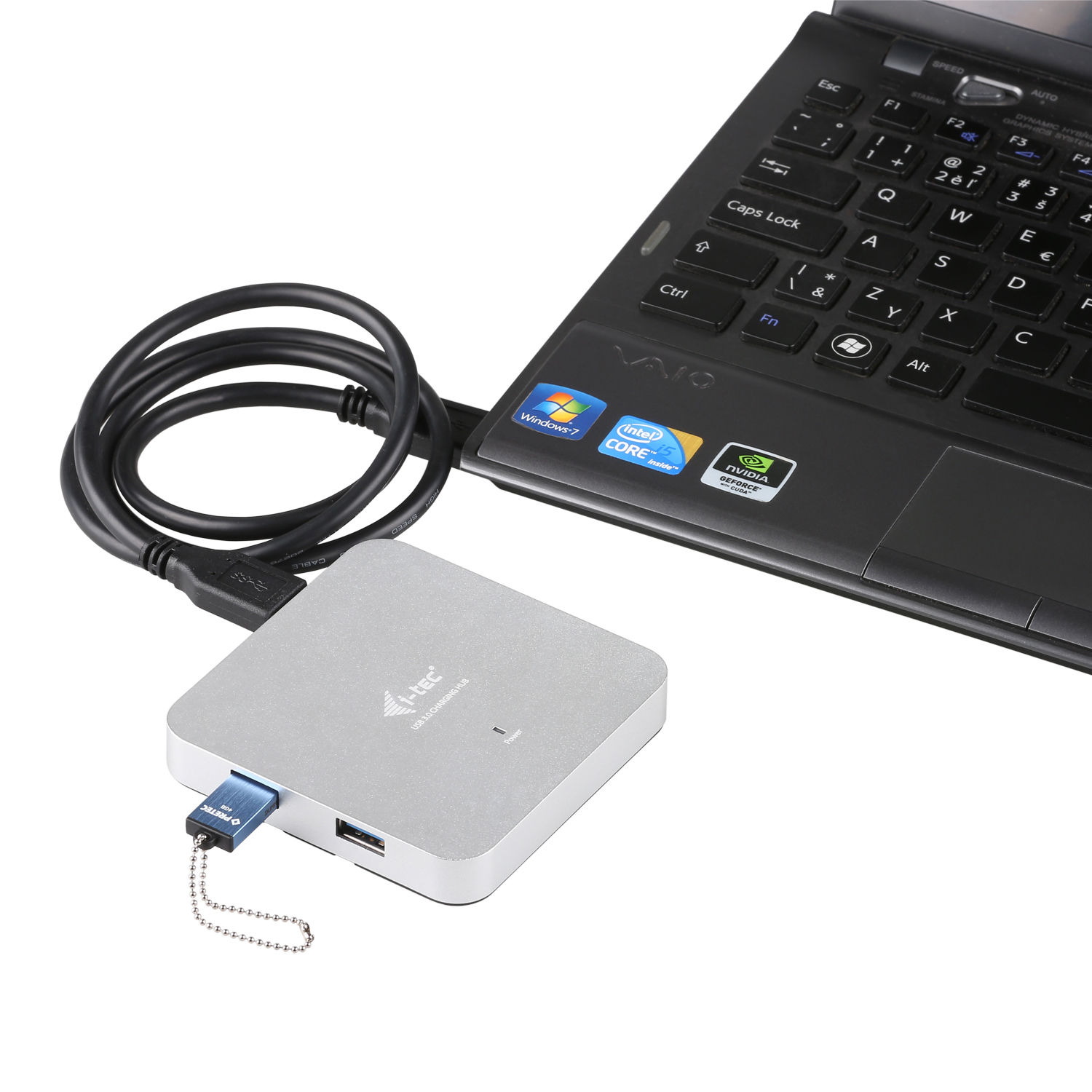 i-tec Metal Superspeed USB 3.0 4-Port Hub – image 6