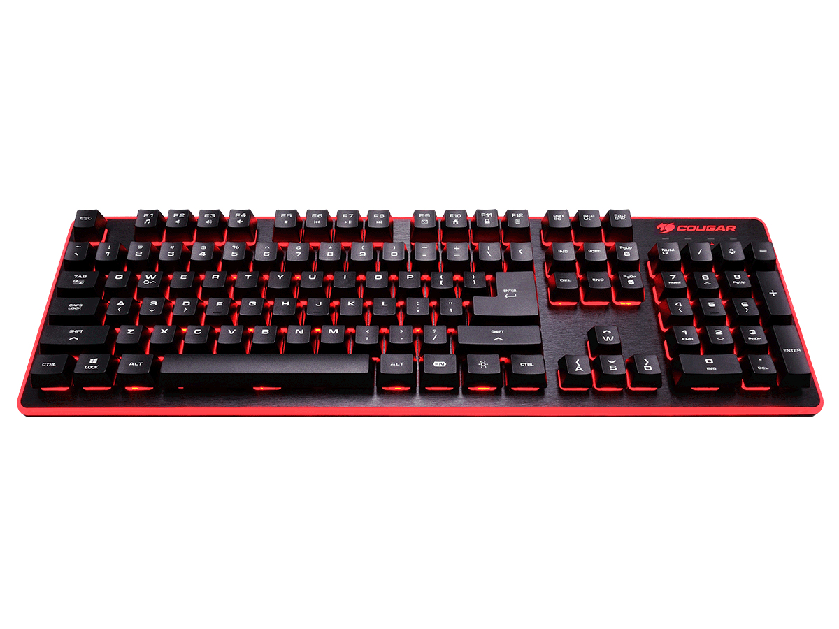 COUGAR DeathFire keyboard Mouse included Gaming USB QWERTY US English Black