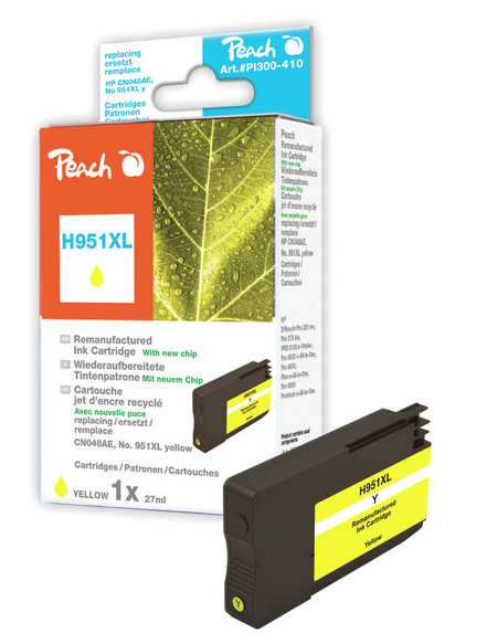 Peach 317247 ink cartridge 1 pc(s) Yellow